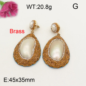 Natural Pearl Earring  F3E401447vila-L005
