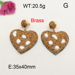 Natural Pearl Earring  F3E401455vila-L005