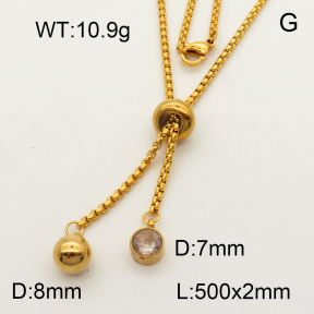 SS Necklace  3N4000692vbmb-312