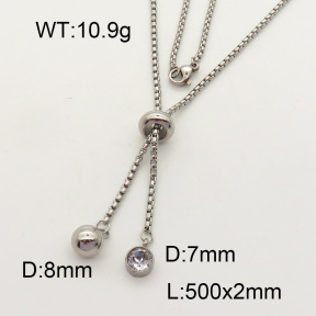 SS Necklace  3N4000693ablb-312