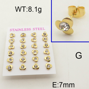 SS Earrings  6E4002426vhlm-413