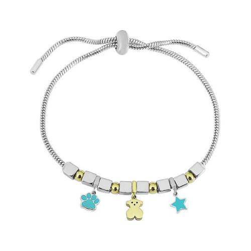 SS Bear Bracelets  TB6001044vhnv-691