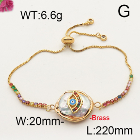 Natural Pearl Bracelet  F6B403275vbpb-L005