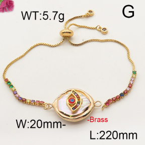 Natural Pearl Bracelet  F6B403277vbpb-L005