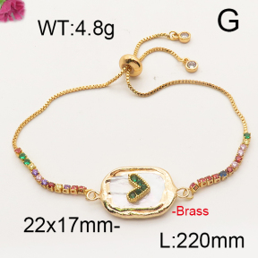 Natural Pearl Bracelet  F6B403282vbpb-L005