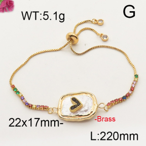 Natural Pearl Bracelet  F6B403285vbpb-L005