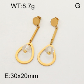 SS Earrings  3E4001310ablb-363