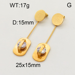 SS Earrings  3E4001323vbmb-363