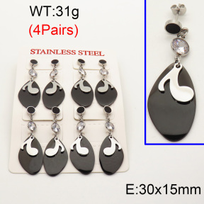 SS Earrings  3E4001330ajma-488