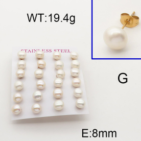 Natural Pearl Earring  F30000197vkla-900