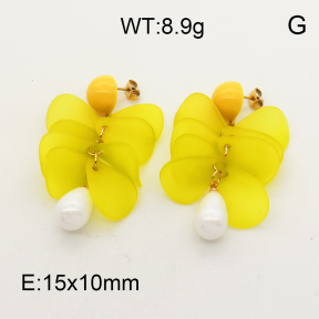 SS Earrings  3E3001795bhia-628