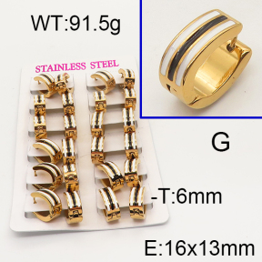 SS Earrings  6E3001828akoa-450