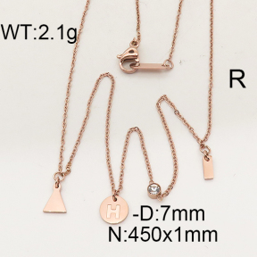 SS Necklace  6N4001670vbpb-362