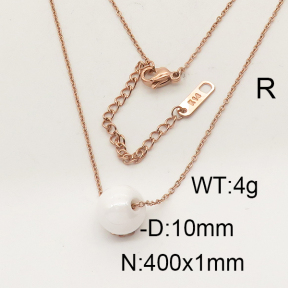 SS Necklace  6N4001671ablb-362
