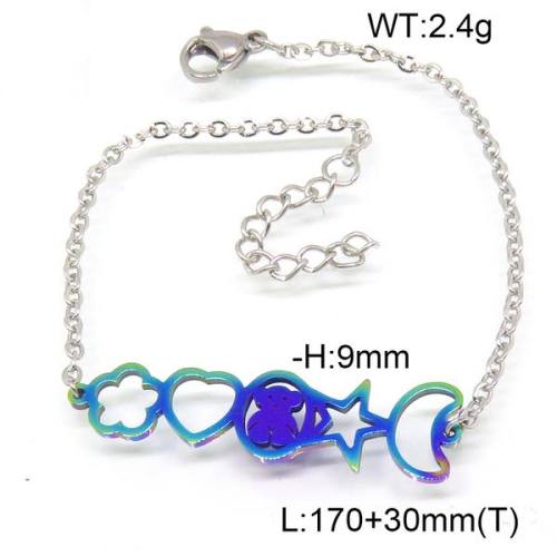 SS Bear Bracelets  TB600699vbnb-900