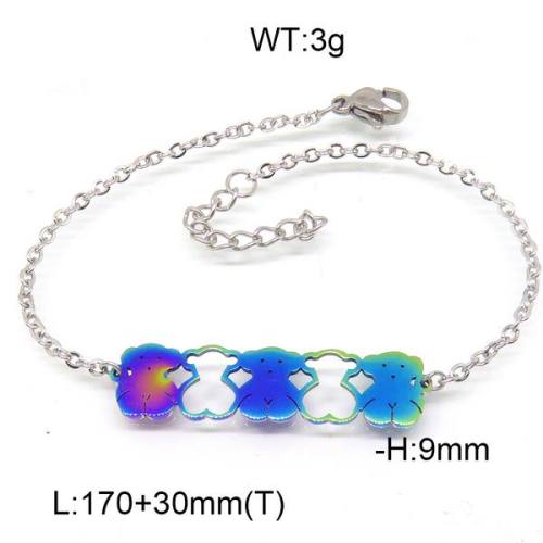 SS Bear Bracelets  TB600701vbnb-900