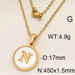 SS Necklace  6N3000563aajo-679