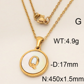 SS Necklace  6N3000566aajo-679