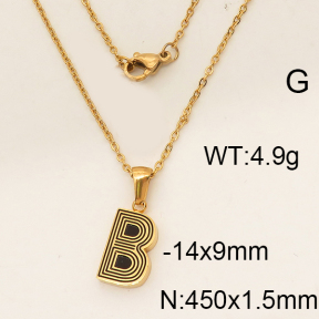 SS Necklace  6N3000577aajl-679