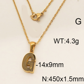 SS Necklace  6N3000582aajl-679