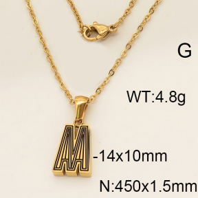 SS Necklace  6N3000588aajl-679