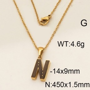 SS Necklace  6N3000589aajl-679