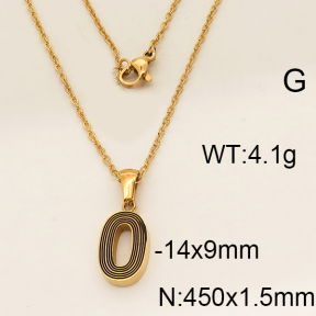 SS Necklace  6N3000590aajl-679