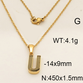 SS Necklace  6N3000596aajl-679
