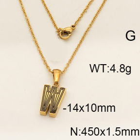 SS Necklace  6N3000598aajl-679