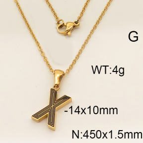 SS Necklace  6N3000599aajl-679