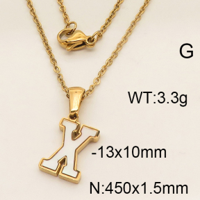 SS Necklace  6N3000625aakl-679
