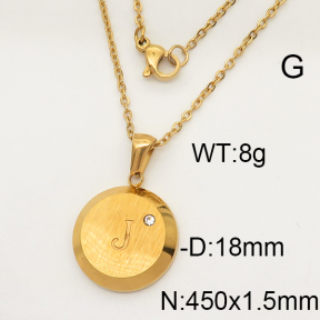 SS Necklace  6N4001690aako-679