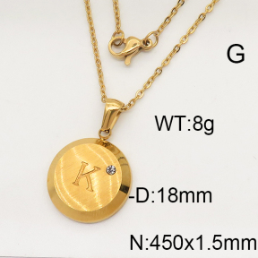 SS Necklace  6N4001691aako-679