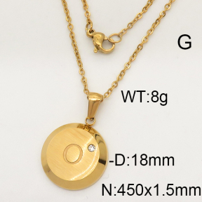SS Necklace  6N4001695aako-679