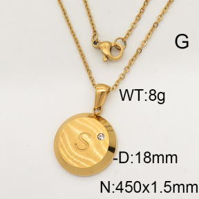SS Necklace  6N4001698aako-679