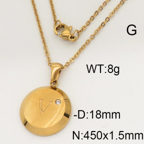 SS Necklace  6N4001700aako-679