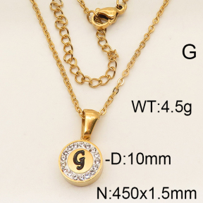 SS Necklace  6N4001708aakl-679