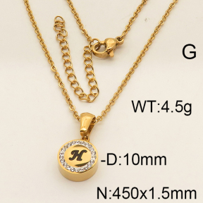 SS Necklace  6N4001709aakl-679