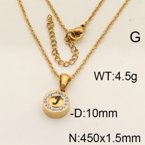 SS Necklace  6N4001711aakl-679