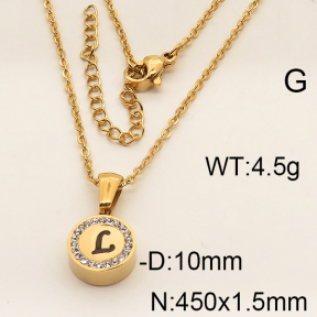 SS Necklace  6N4001713aakl-679