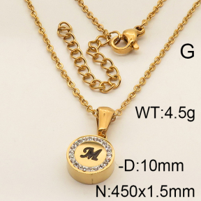 SS Necklace  6N4001714aakl-679
