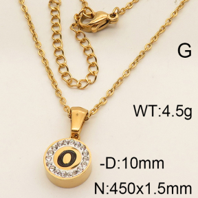 SS Necklace  6N4001716aakl-679