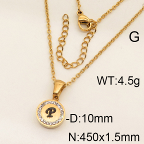 SS Necklace  6N4001717aakl-679
