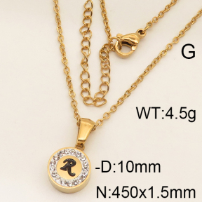 SS Necklace  6N4001719aakl-679