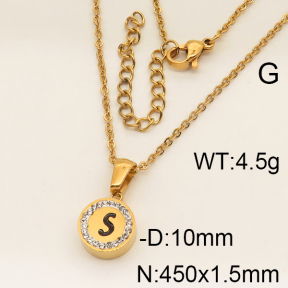 SS Necklace  6N4001720aakl-679