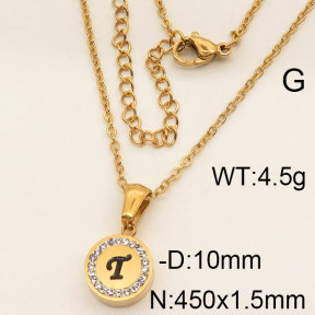 SS Necklace  6N4001721aakl-679