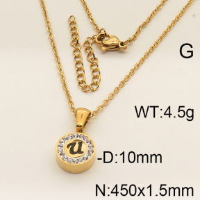 SS Necklace  6N4001722aakl-679