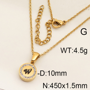 SS Necklace  6N4001724aakl-679