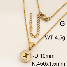 SS Necklace  6N4001725aakl-679