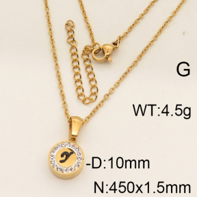 SS Necklace  6N4001726aakl-679